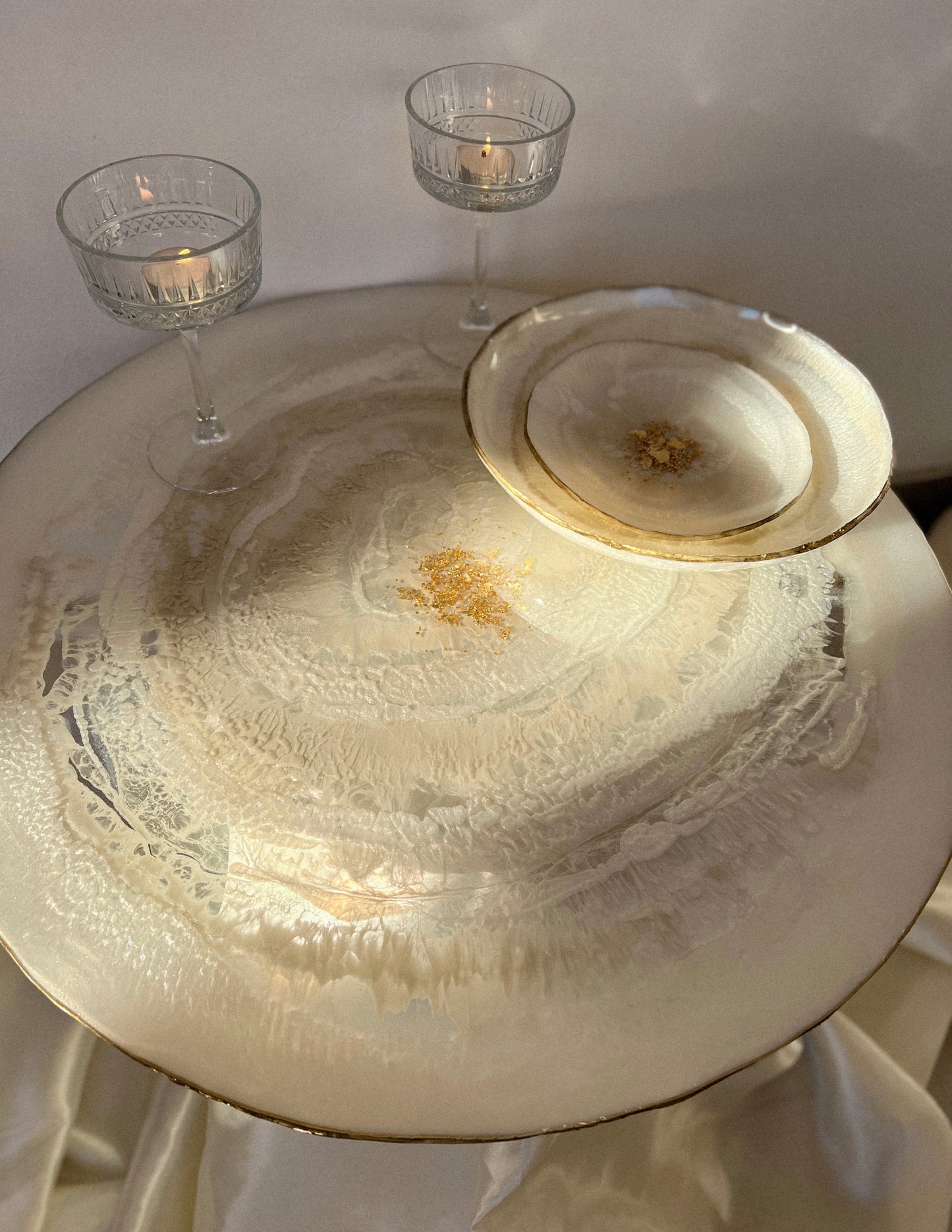 PIANO PER TAVOLO BIANCO PERLATO